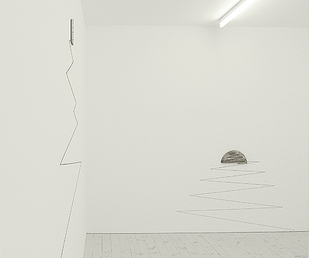I’ve got a dot, which is an image of the sun. That is the motif and I can expand it out. A dot and a dot builds into a line. But because I have been doing dots for so many years and lines, its now not about the dot and the line, but where you start and where you stop. roger ackling